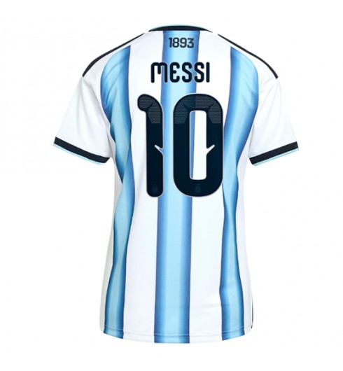 Argentiina Lionel Messi #10 Kotipaita Naisten MM-kisat 2026 Lyhythihainen Argentiina Lionel Messi #10 Kotipaita Naisten MM-kisat 2026 Lyhythihainen